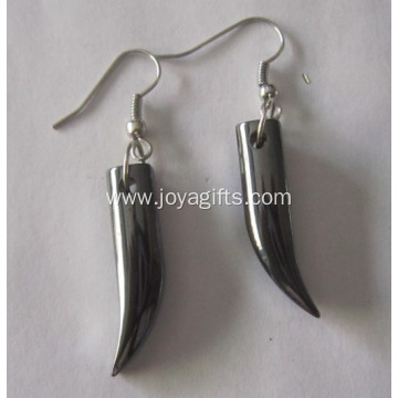 China Supplier Fashion Jewelry Hematite Pepper Earring